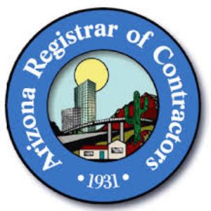 Arizona registrar of contractors 128331 & 128333